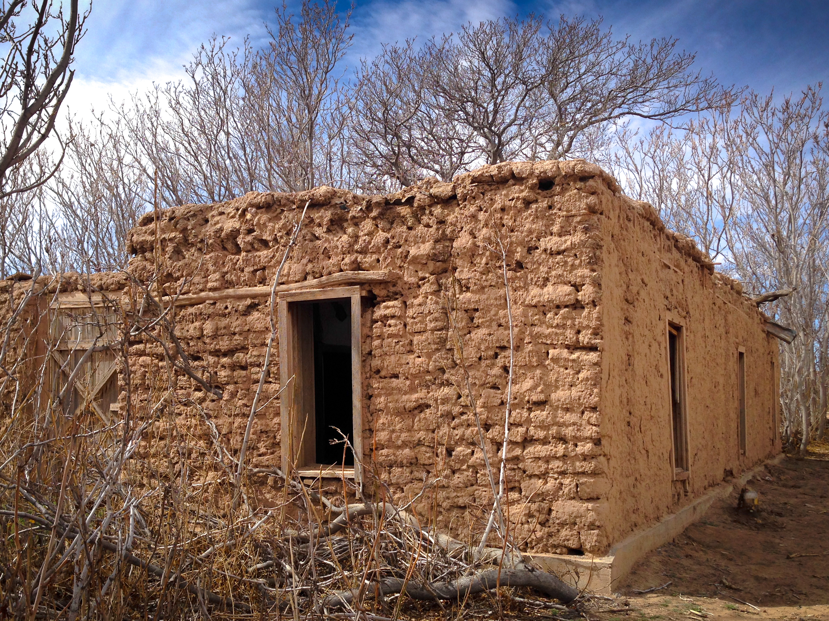 Abandoned Adobe exterior